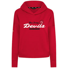 New Jersey Devils Levelwear Women's Sweet Monument Tri-Blend Cropped Pullover Hoodie -  NHL Jerseys