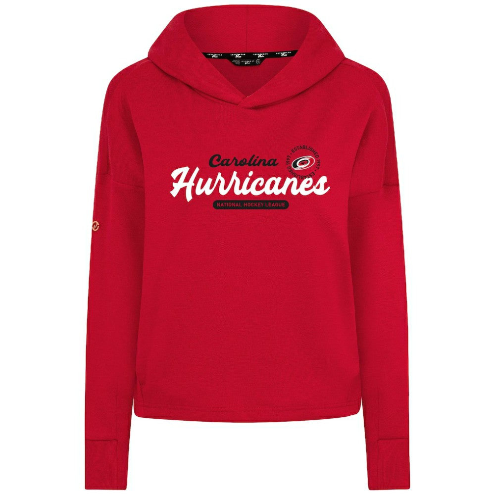 Carolina Hurricanes Levelwear Women's Sweet Monument Tri-Blend Cropped Pullover Hoodie -  NHL Hoodies