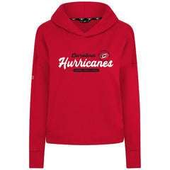 Carolina Hurricanes Levelwear Women's Sweet Monument Tri-Blend Cropped Pullover Hoodie -  NHL Hoodies