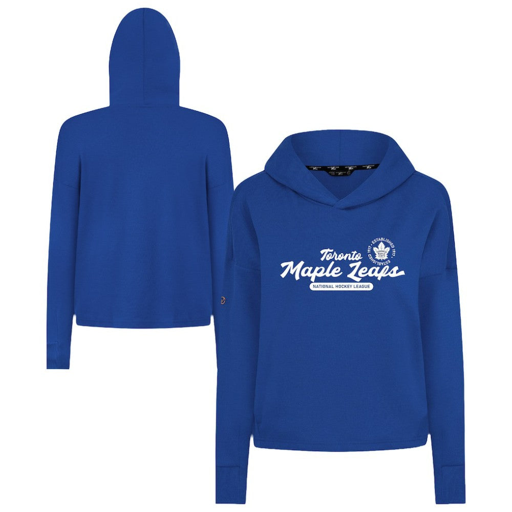 Toronto Maple Leafs Levelwear Women's Sweet Monument Tri-Blend Cropped Pullover Hoodie -  NHL Hoodies