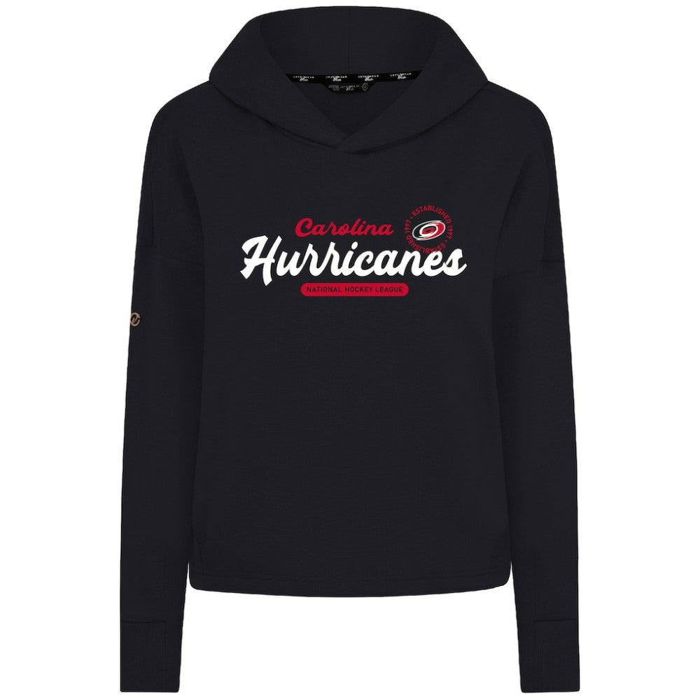 Carolina Hurricanes Levelwear Women's Sweet Monument Tri-Blend Cropped Pullover Hoodie -  NHL Hoodies