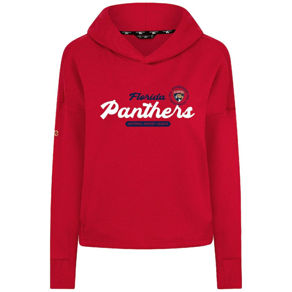 Florida Panthers Levelwear Women's Sweet Monument Tri-Blend Cropped Pullover Hoodie -  NHL Hoodies