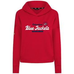 Columbus Blue Jackets Levelwear Women's Sweet Monument Tri-Blend Cropped Pullover Hoodie -  NHL Hoodies