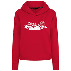Detroit Red Wings Levelwear Women's Sweet Monument Tri-Blend Cropped Pullover Hoodie -  NHL Hoodies