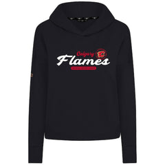Calgary Flames Levelwear Women's Sweet Monument Tri-Blend Cropped Pullover Hoodie -  NHL Hoodies