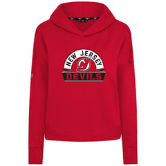 New Jersey Devils Levelwear Women's Sweet Banner Arch Tri-Blend Cropped Pullover Hoodie -  NHL Jerseys