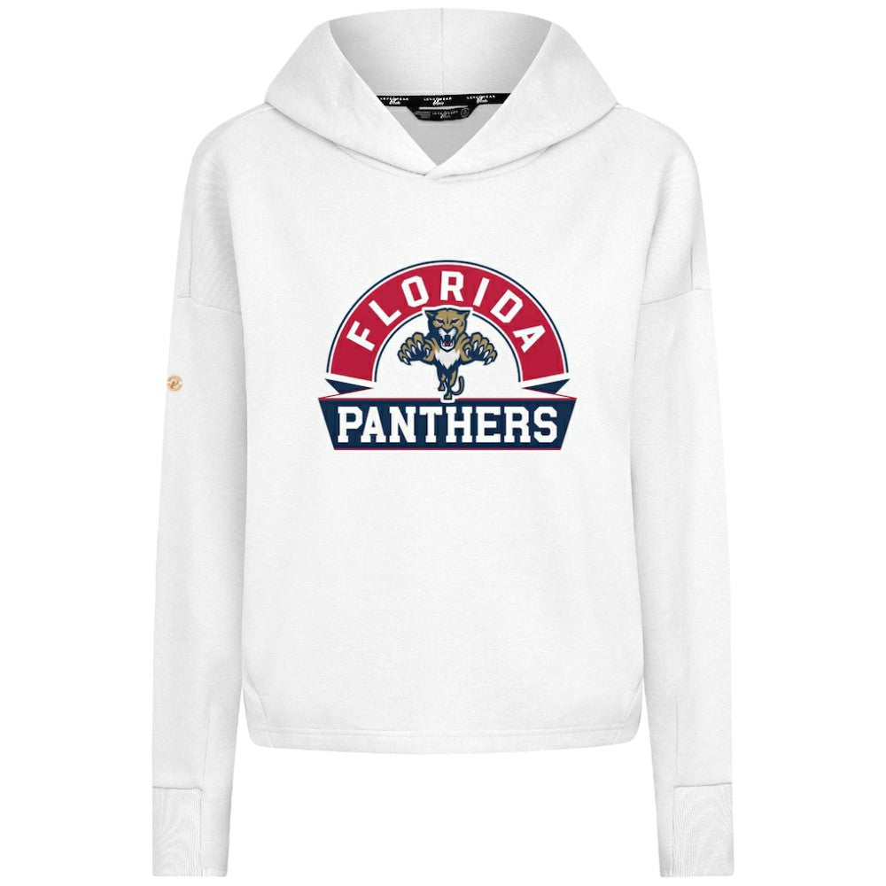 Florida Panthers Levelwear Women's Sweet Banner Arch Tri-Blend Cropped Pullover Hoodie -  NHL Hoodies