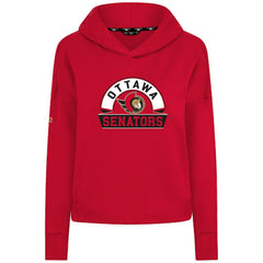 Ottawa Senators Levelwear Women's Sweet Banner Arch Tri-Blend Cropped Pullover Hoodie -  NHL Hoodies