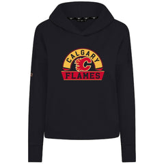 Calgary Flames Levelwear Women's Sweet Banner Arch Tri-Blend Cropped Pullover Hoodie -  NHL Hoodies