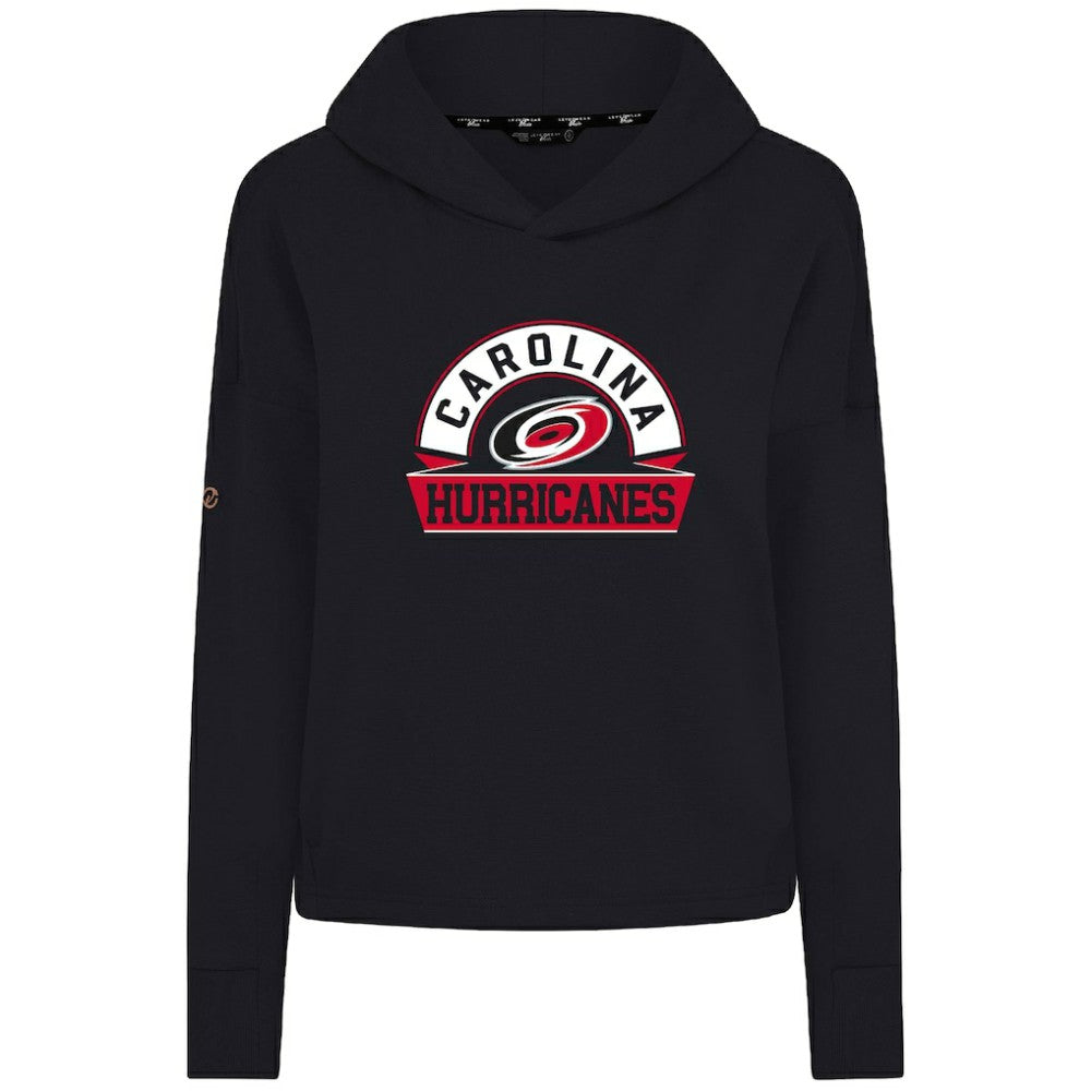Carolina Hurricanes Levelwear Women's Sweet Banner Arch Tri-Blend Cropped Pullover Hoodie -  NHL Hoodies