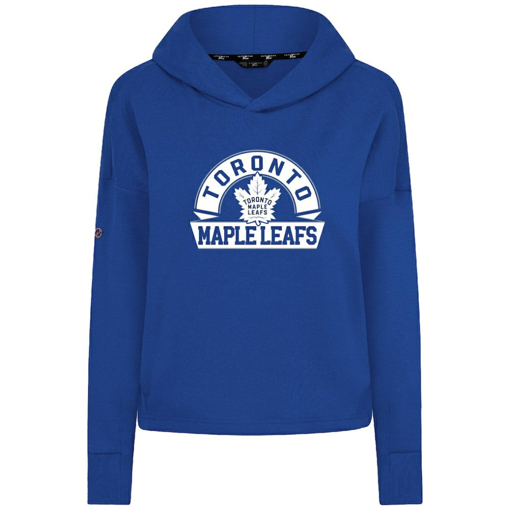 Toronto Maple Leafs Levelwear Women's Sweet Banner Arch Tri-Blend Cropped Pullover Hoodie -  NHL Hoodies