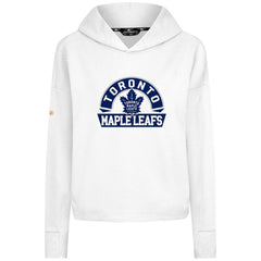Toronto Maple Leafs Levelwear Women's Sweet Banner Arch Tri-Blend Cropped Pullover Hoodie -  NHL Hoodies