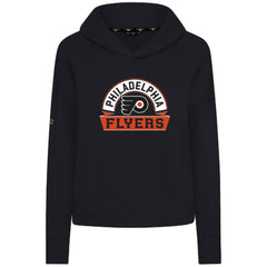 Philadelphia Flyers Levelwear Women's Sweet Banner Arch Tri-Blend Cropped Pullover Hoodie -  NHL Hoodies