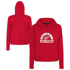 Detroit Red Wings Levelwear Women's Sweet Banner Arch Tri-Blend Cropped Pullover Hoodie -  NHL Hoodies
