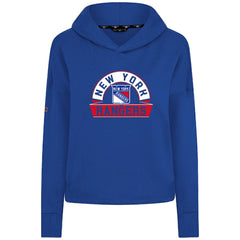 New York Rangers Levelwear Women's Sweet Banner Arch Tri-Blend Cropped Pullover Hoodie -  NHL Hoodies
