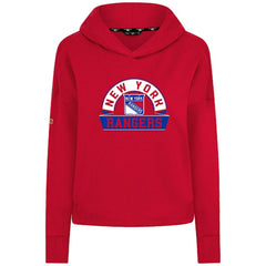 New York Rangers Levelwear Women's Sweet Banner Arch Tri-Blend Cropped Pullover Hoodie -  NHL Hoodies