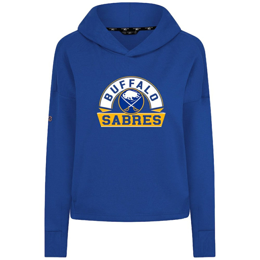 Buffalo Sabres Levelwear Women's Sweet Banner Arch Tri-Blend Cropped Pullover Hoodie -  NHL Hoodies