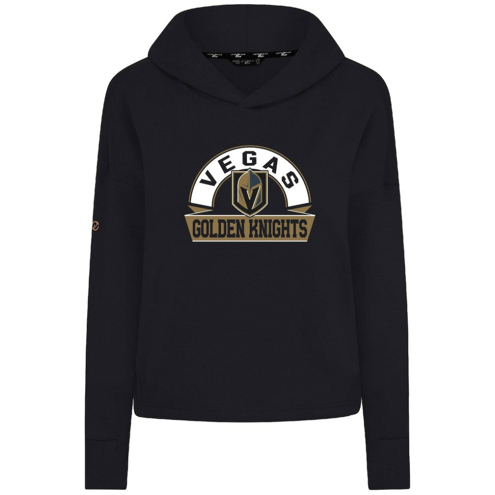 Vegas Golden Knights Levelwear Women's Sweet Banner Arch Tri-Blend Cropped Pullover Hoodie -  NHL Hoodies