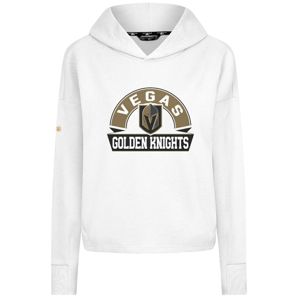 Vegas Golden Knights Levelwear Women's Sweet Banner Arch Tri-Blend Cropped Pullover Hoodie -  NHL Hoodies