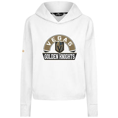 Vegas Golden Knights Levelwear Women's Sweet Banner Arch Tri-Blend Cropped Pullover Hoodie -  NHL Hoodies