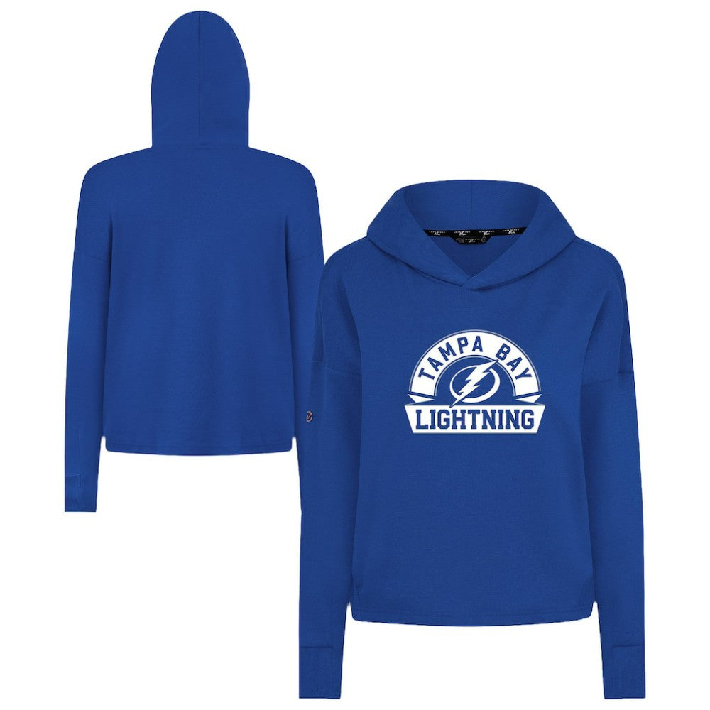 Tampa Bay Lightning Levelwear Women's Sweet Banner Arch Tri-Blend Cropped Pullover Hoodie -  NHL Hoodies