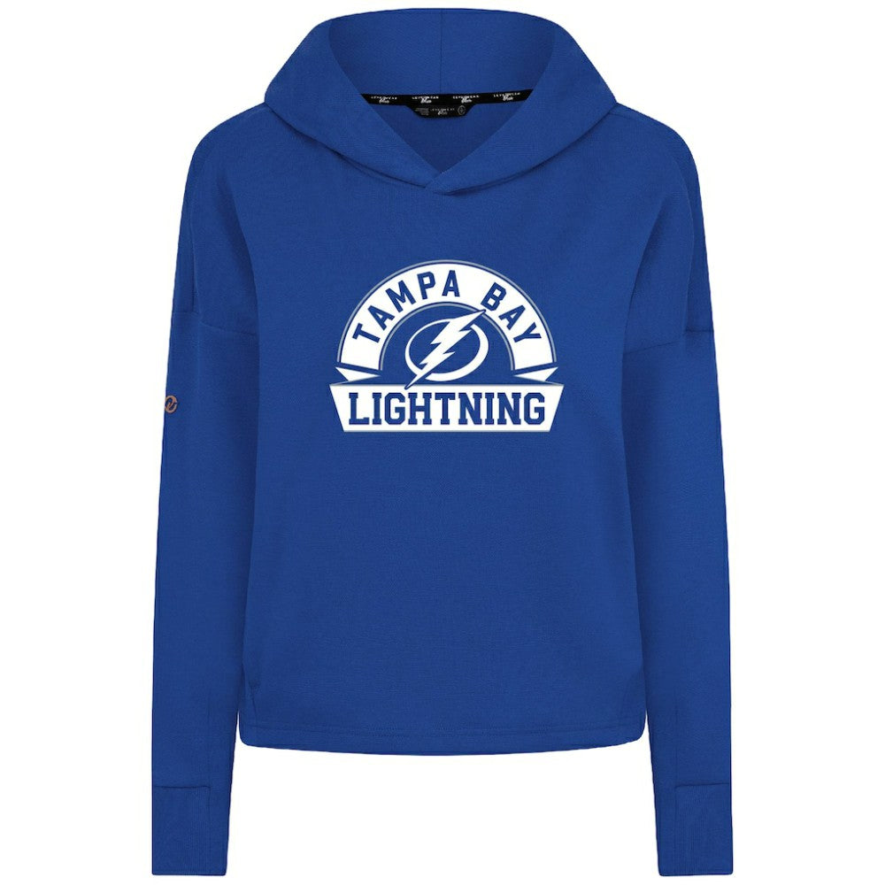 Tampa Bay Lightning Levelwear Women's Sweet Banner Arch Tri-Blend Cropped Pullover Hoodie -  NHL Hoodies