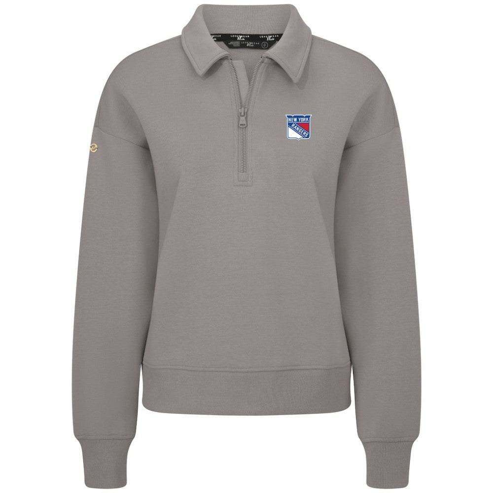 New York Rangers Levelwear Women's Canmore Quarter-Zip Pullover -  NHL Pullover