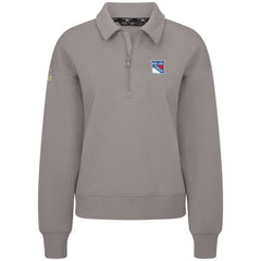 New York Rangers Levelwear Women's Canmore Quarter-Zip Pullover -  NHL Pullover