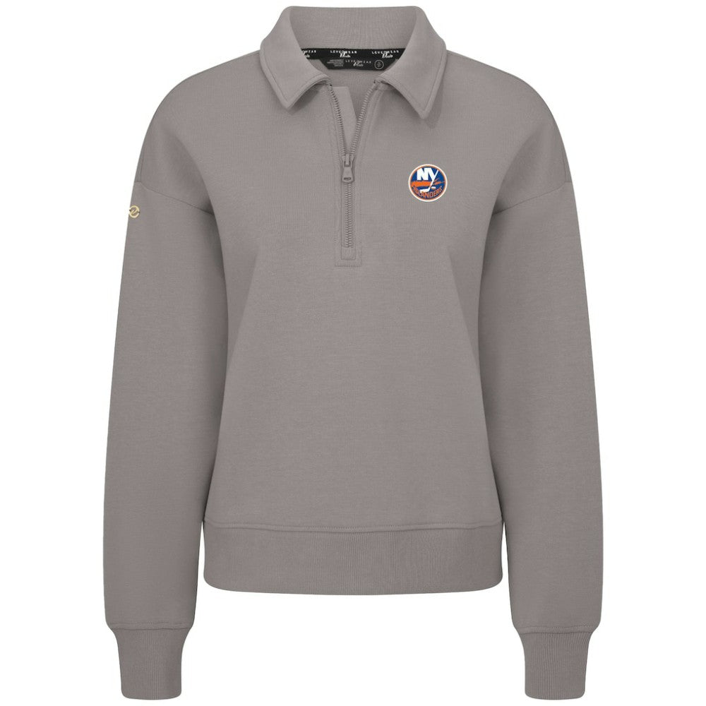 New York Islanders Levelwear Women's Canmore Quarter-Zip Pullover -  NHL Pullover