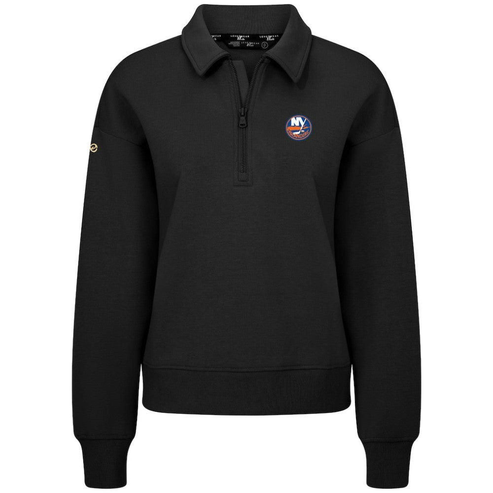 New York Islanders Levelwear Women's Canmore Quarter-Zip Pullover -  NHL Pullover