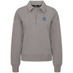 Seattle Kraken Levelwear Women's Canmore Quarter-Zip Pullover -  NHL Pullover
