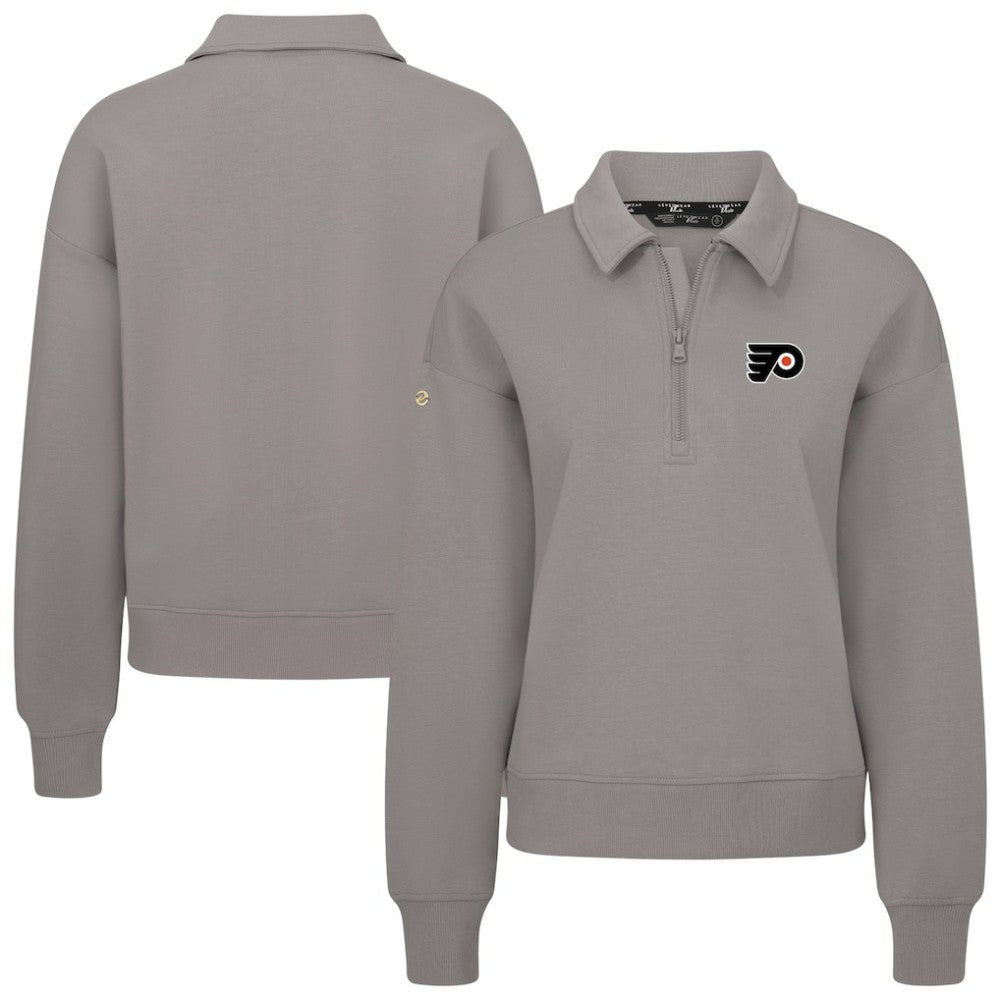 Philadelphia Flyers Levelwear Women's Canmore Quarter-Zip Pullover -  NHL Pullover