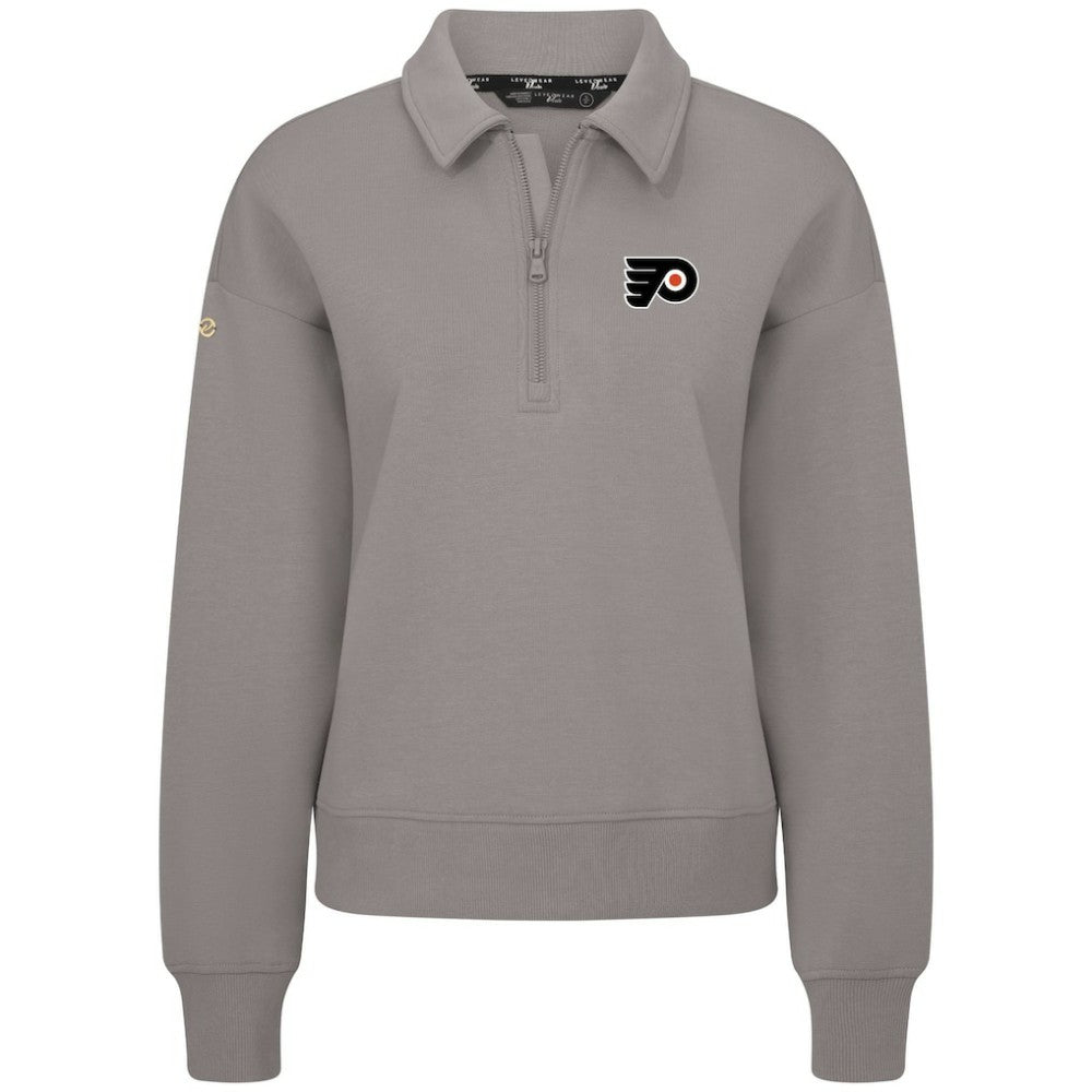 Philadelphia Flyers Levelwear Women's Canmore Quarter-Zip Pullover -  NHL Pullover