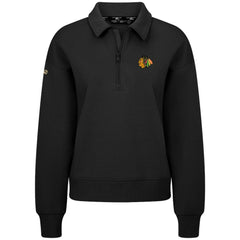 Chicago Blackhawks Levelwear Women's Canmore Quarter-Zip Pullover -  NHL Pullover