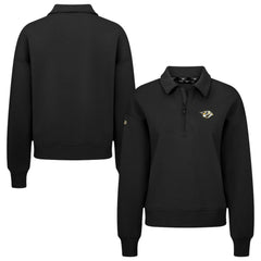 Nashville Predators Levelwear Women's Canmore Quarter-Zip Pullover -  NHL Pullover