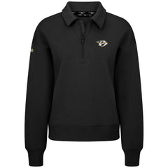 Nashville Predators Levelwear Women's Canmore Quarter-Zip Pullover -  NHL Pullover