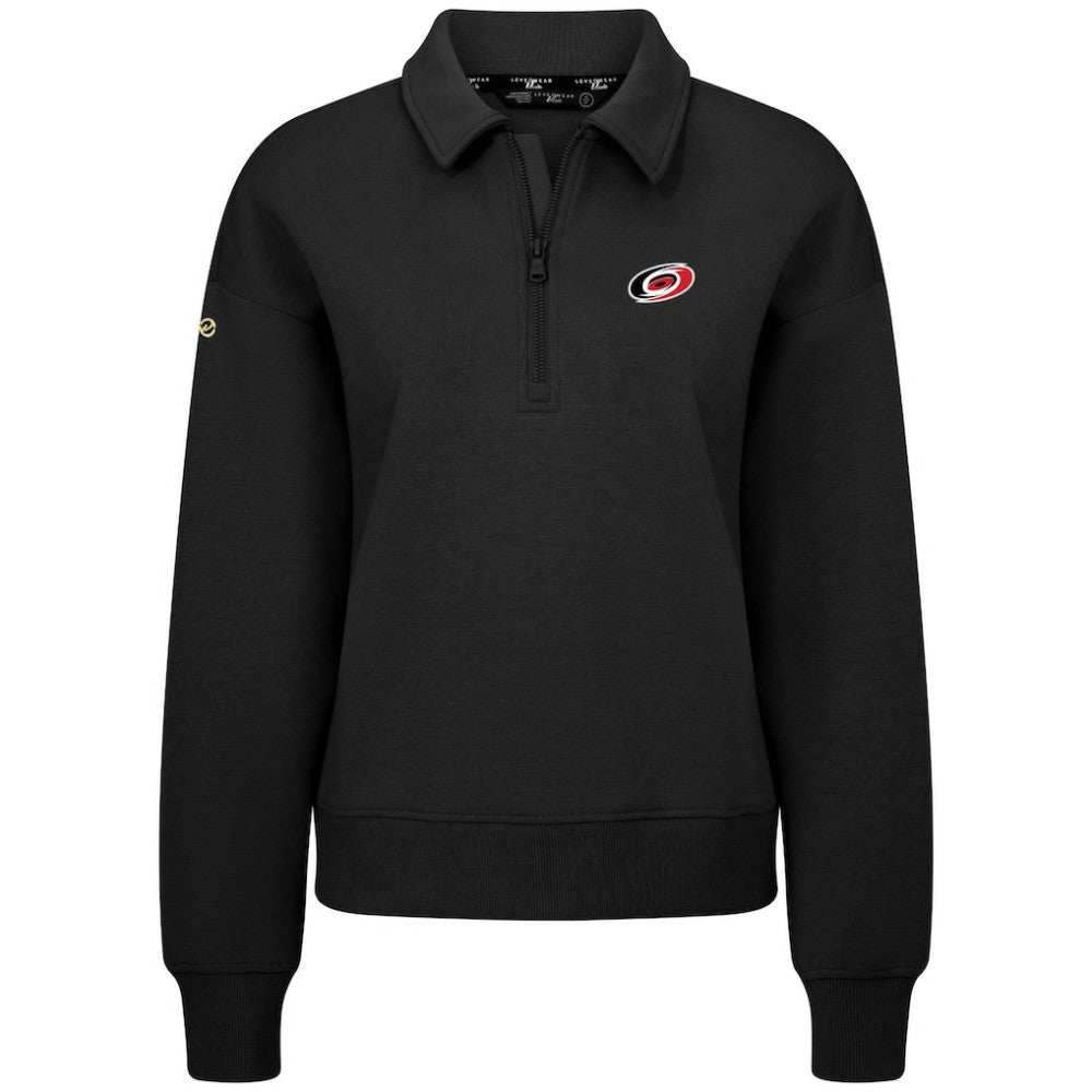 Carolina Hurricanes Levelwear Women's Canmore Quarter-Zip Pullover -  NHL Pullover