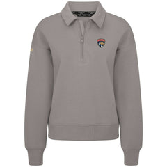 Florida Panthers Levelwear Women's Canmore Quarter-Zip Pullover -  NHL Pullover