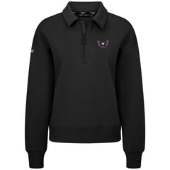 Washington Capitals Levelwear Women's Canmore Quarter-Zip Pullover -  NHL Pullover