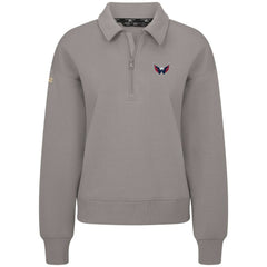 Washington Capitals Levelwear Women's Canmore Quarter-Zip Pullover -  NHL Pullover