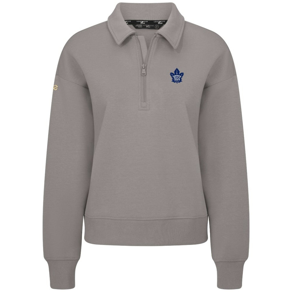 Toronto Maple Leafs Levelwear Women's Canmore Quarter-Zip Pullover -  NHL Pullover