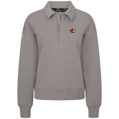 Ottawa Senators Levelwear Women's Canmore Quarter-Zip Pullover -  NHL Pullover