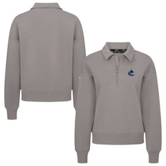 Vancouver Canucks Levelwear Women's Canmore Quarter-Zip Pullover -  NHL Pullover