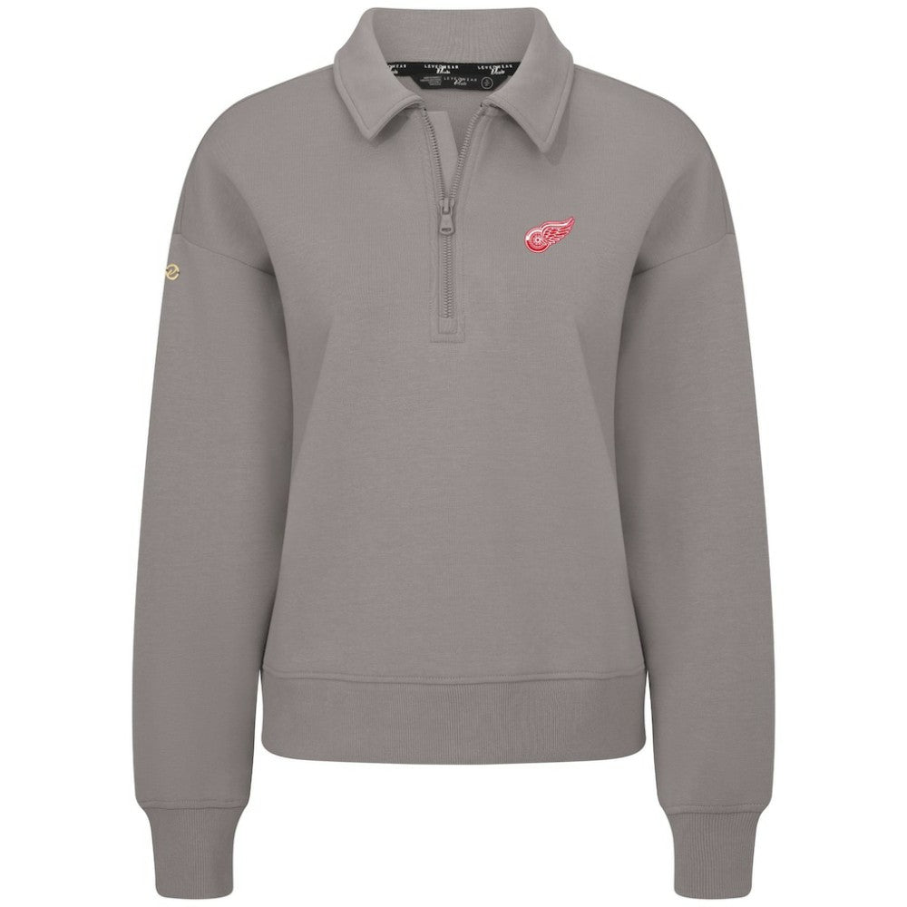 Detroit Red Wings Levelwear Women's Canmore Quarter-Zip Pullover -  NHL Pullover
