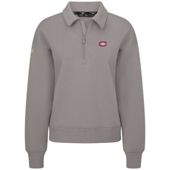 Montreal Canadiens Levelwear Women's Canmore Quarter-Zip Pullover -  NHL Pullover