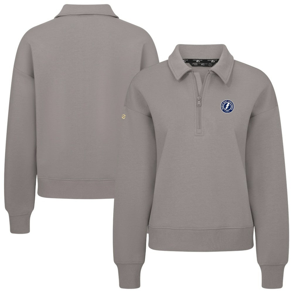 Tampa Bay Lightning Levelwear Women's Canmore Quarter-Zip Pullover -  NHL Pullover