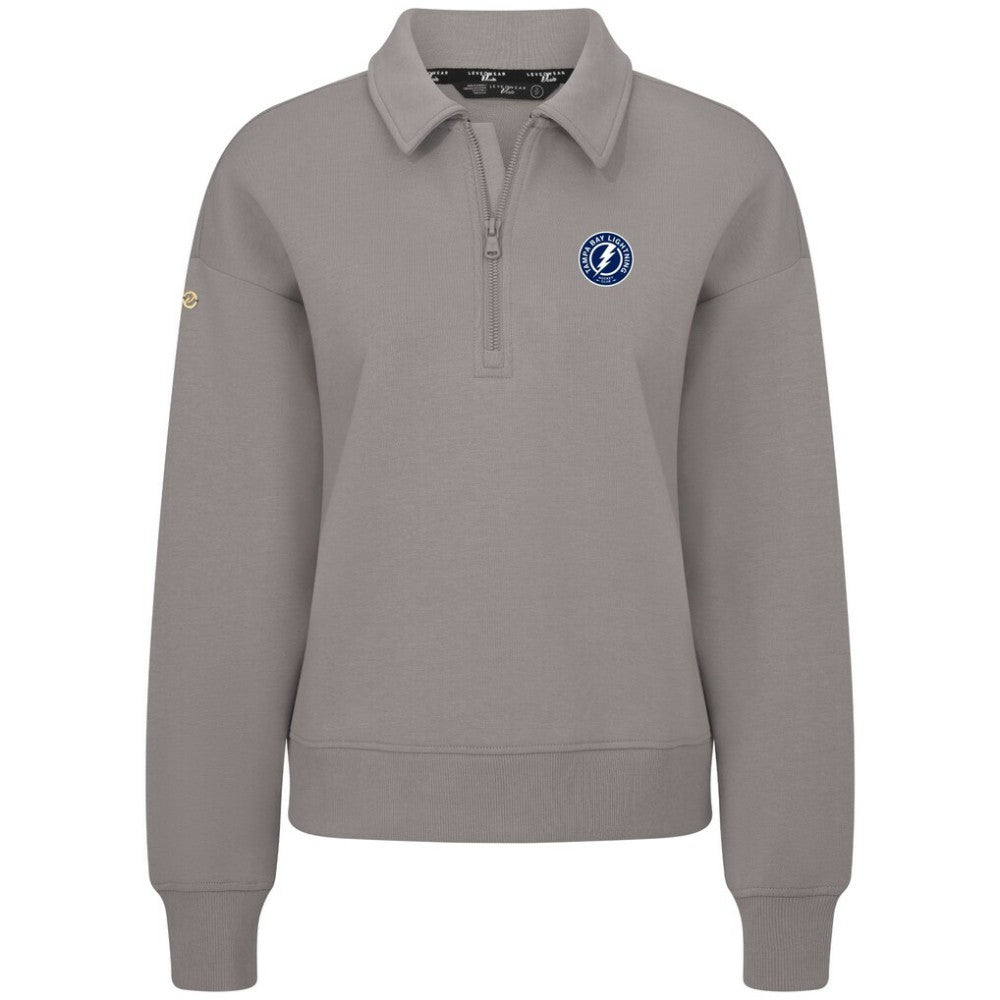 Tampa Bay Lightning Levelwear Women's Canmore Quarter-Zip Pullover -  NHL Pullover