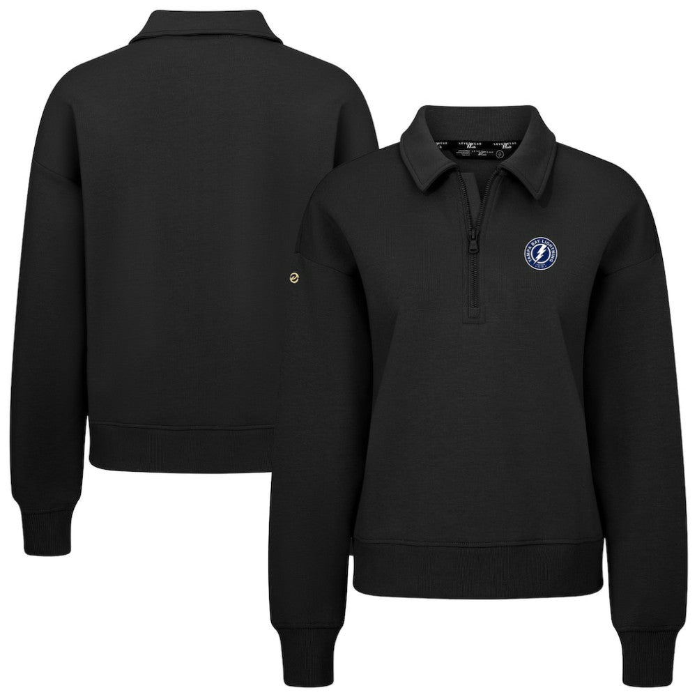 Tampa Bay Lightning Levelwear Women's Canmore Quarter-Zip Pullover -  NHL Pullover