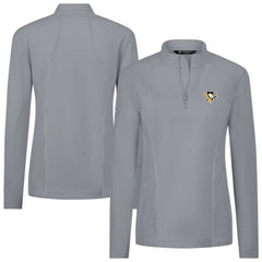 Pittsburgh Penguins Levelwear Women's Upright Quarter-Zip Pullover -  NHL Pullover
