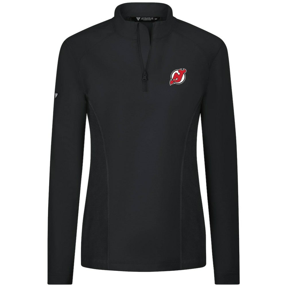 New Jersey Devils Levelwear Women's Upright Quarter-Zip Pullover -  NHL Jerseys